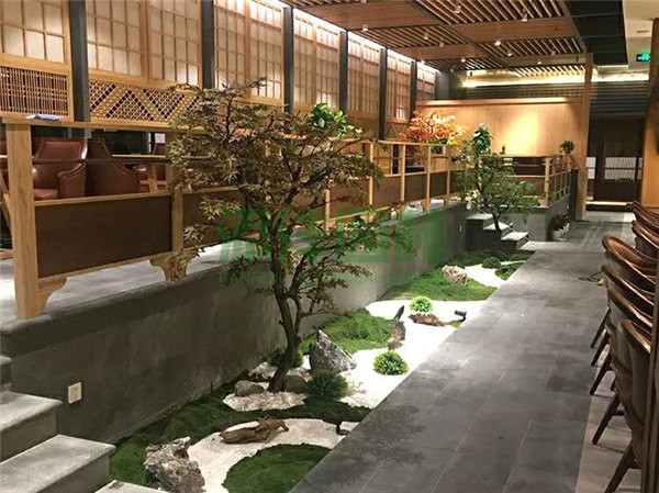 室內(nèi)仿真景觀(guān)裝飾，日式園林景觀(guān)裝飾